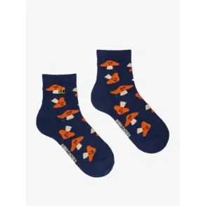 Bobo Choses Mr. Mushroom Short Socks Midnight Blue